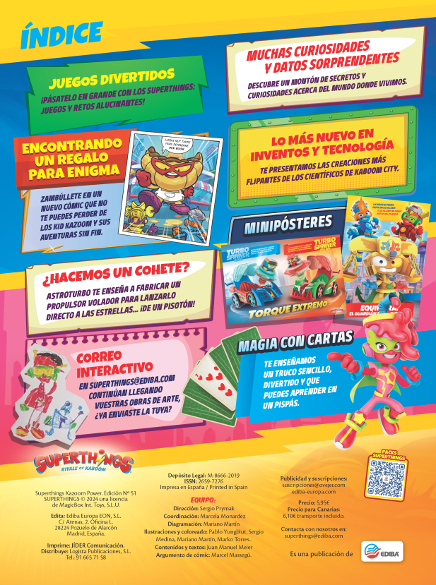 Superthings Nº 51 Serie Kazoom Power Warriors