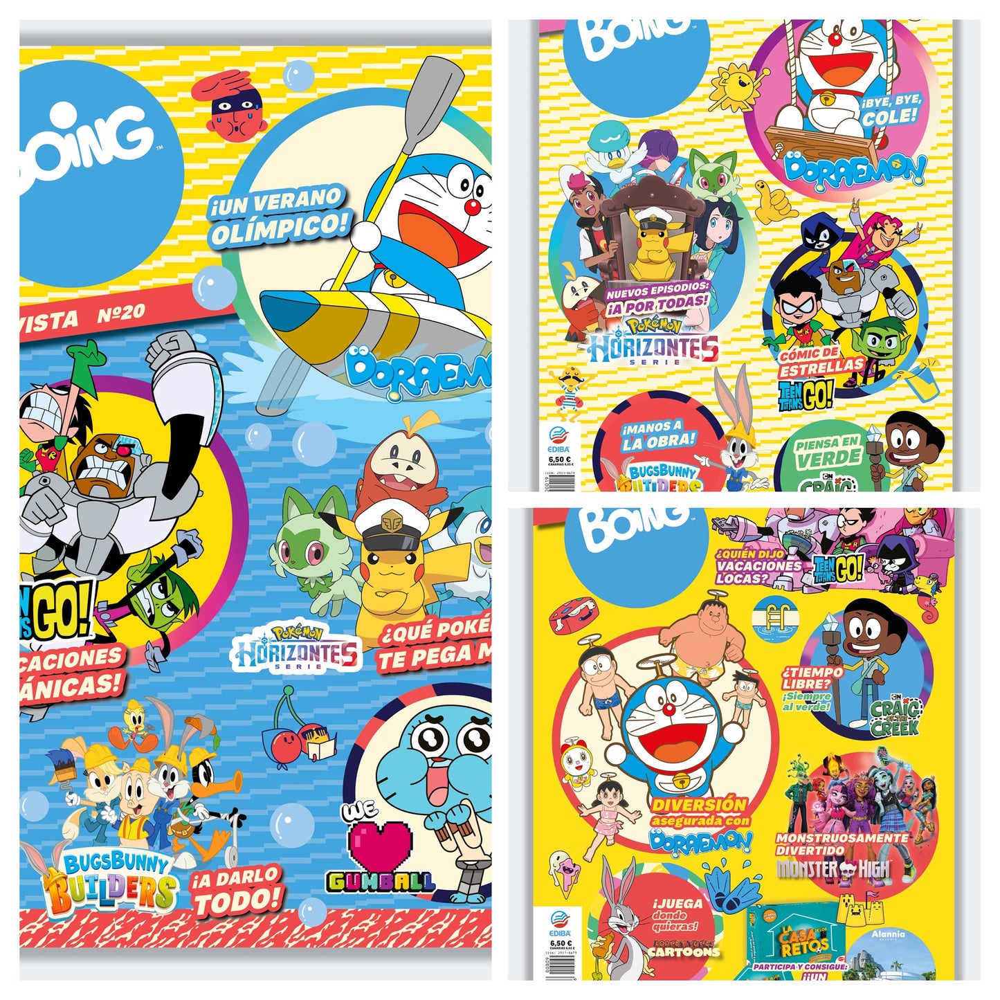 Boing - Pack 3 Revistas Verano