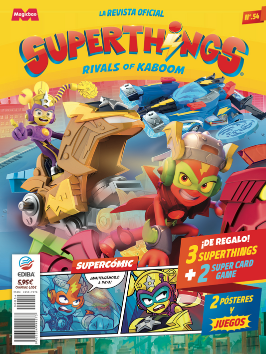 Superthings Nº 54 Serie Rivals of Kaboom