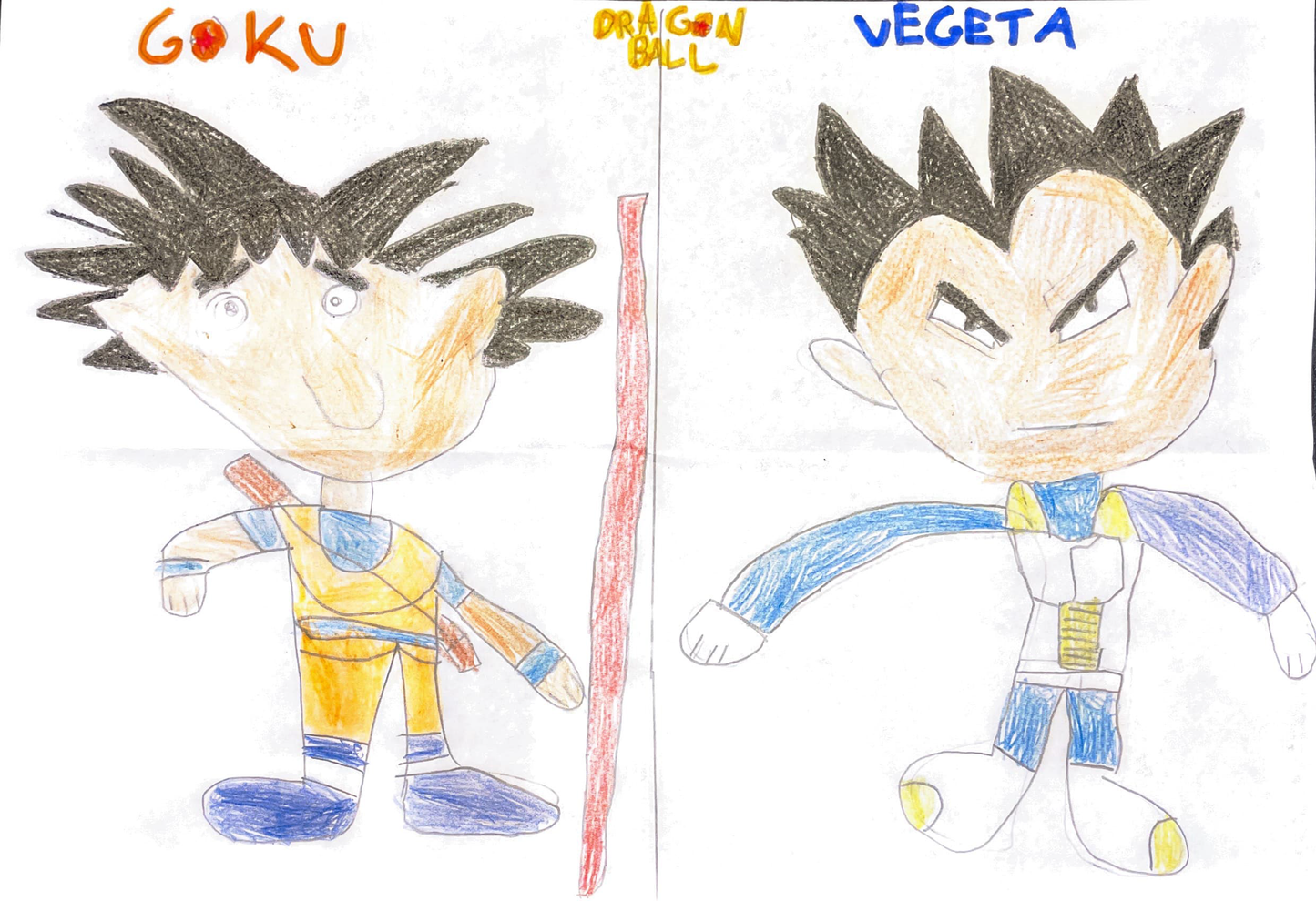 Concurso Pack Dragon Ball Kid Goku + Kid Vegeta (Daima Dragon Stars)