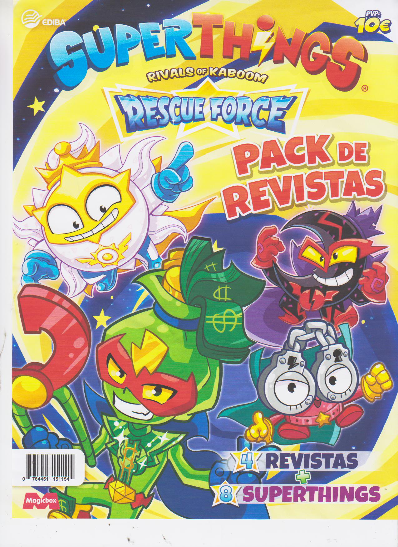 Pack Superthings Serie Rescue Force – EDIBA EUROPA
