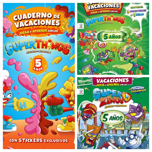 Superthings - Pack Vacaciones - 5 Años