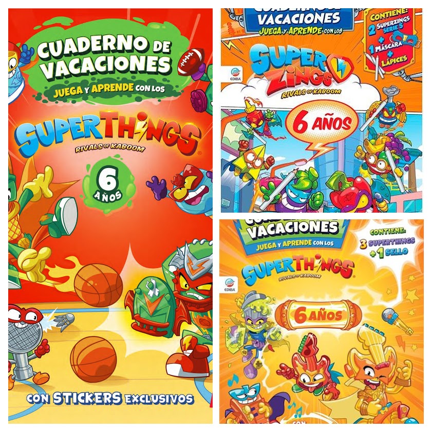 Superthings - Pack Vacaciones - 6 Años