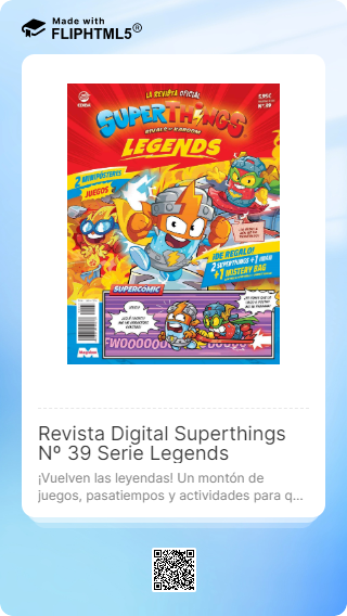 Superthings Nº 39 Serie Legends