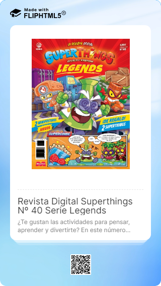 Superthings Nº 40 Serie Legends