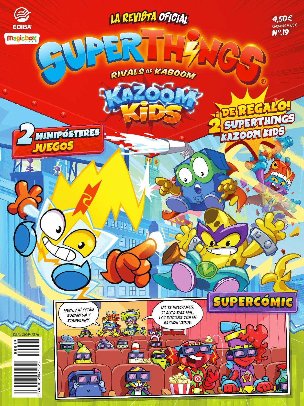 Superthings Nº 19 Serie Kazoom Kids