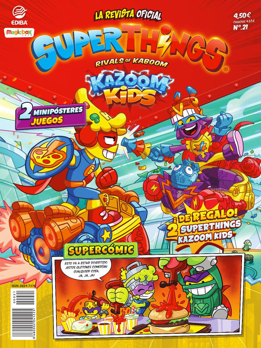 Superthings Nº 21 Serie Kazoom Kids