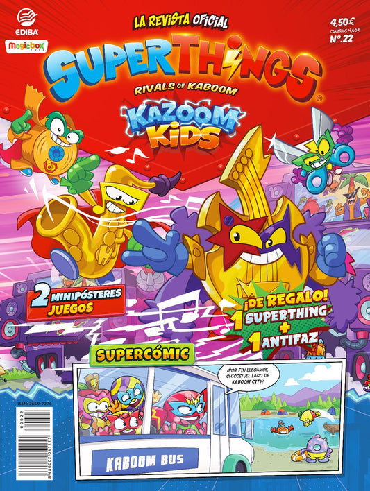 Superthings Nº 22 Serie Kazoom Kids