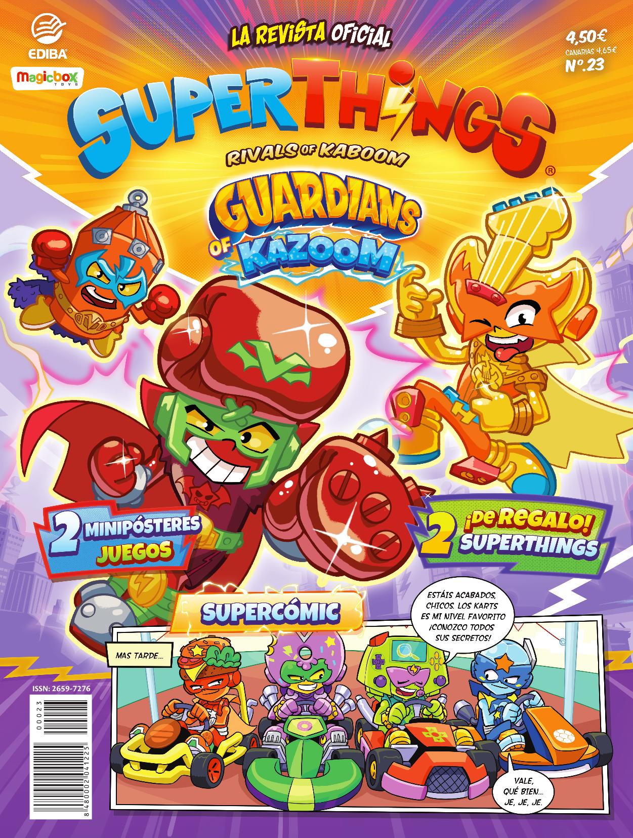 Superthings Nº 23 Serie Guardians of Kazoom