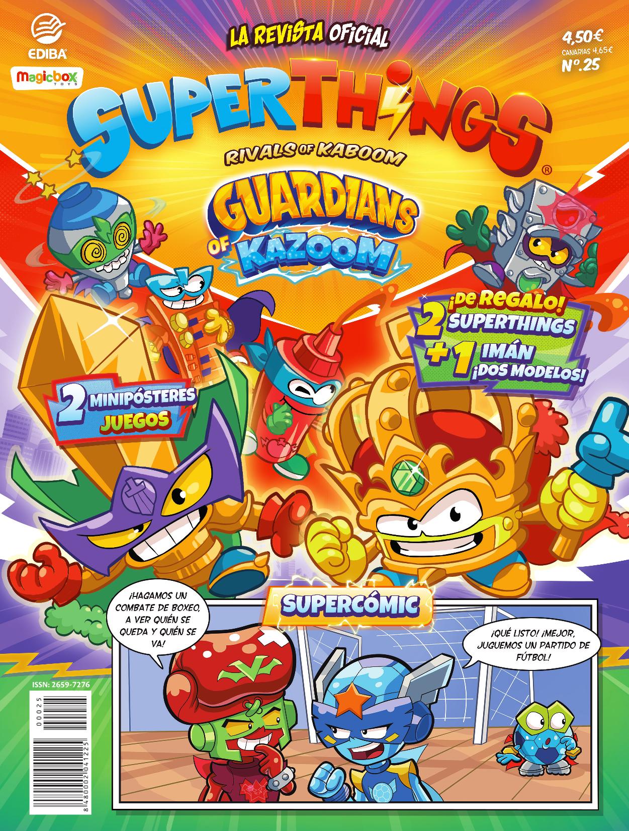 Superthings Nº 25 Serie Guardians of Kazoom