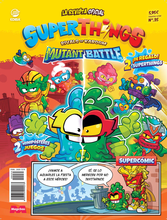 Superthings Nº 35 Serie Mutant Battle