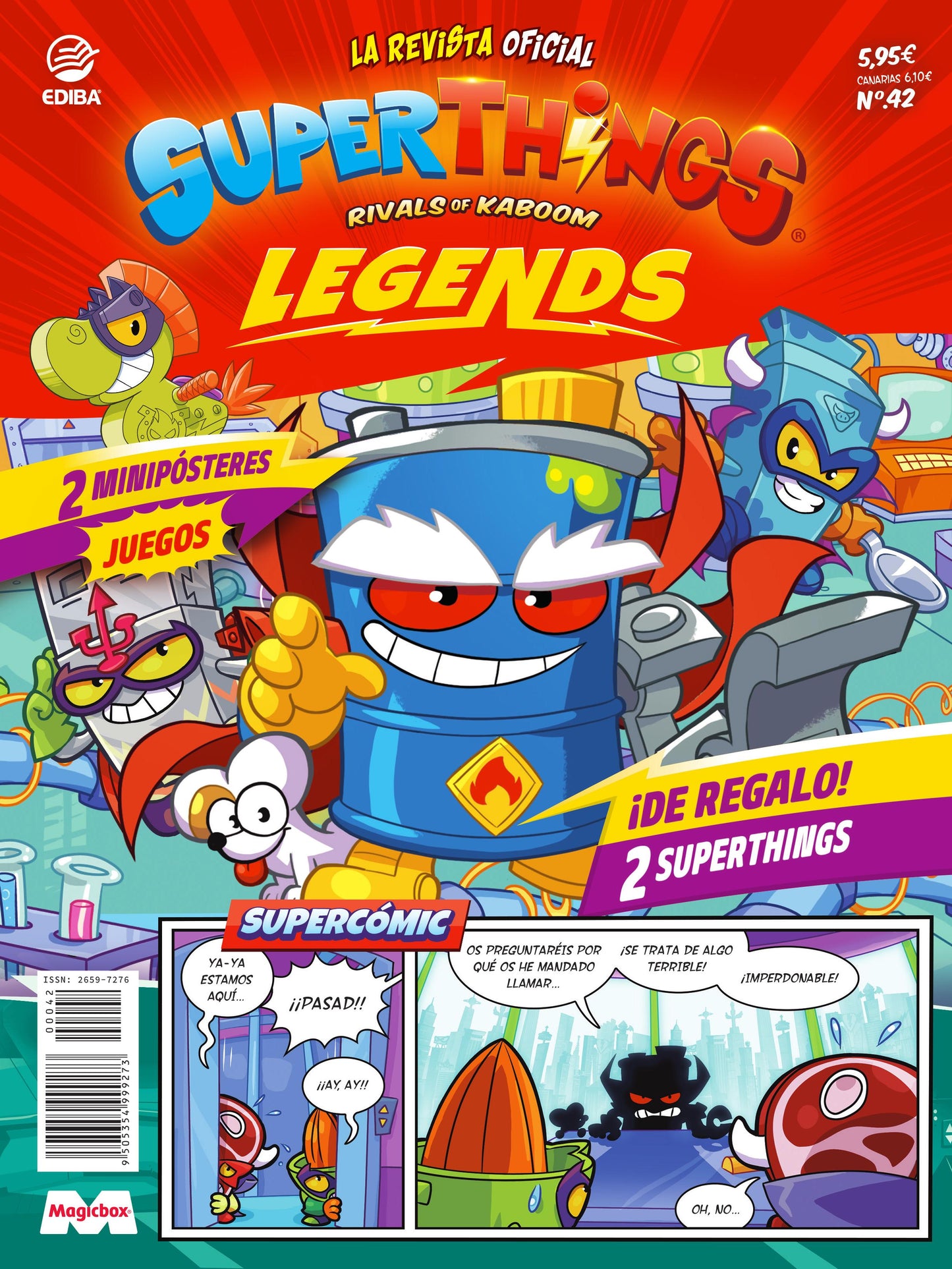 Superthings Nº 42 Serie Legends