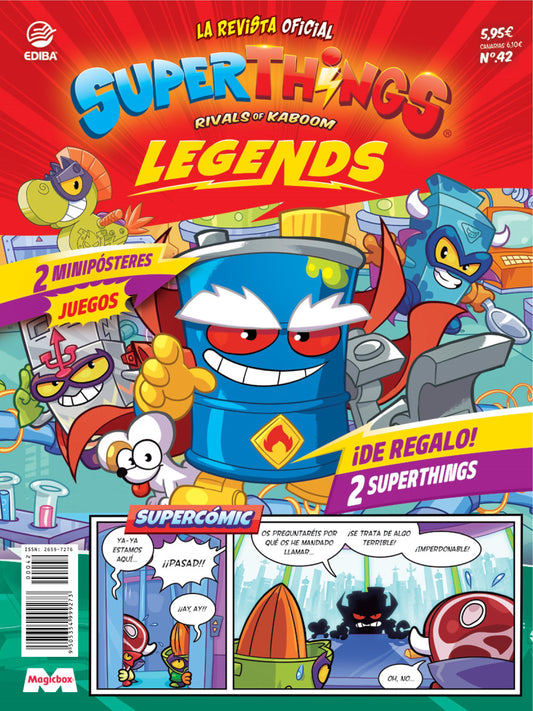 Superthings Nº 42 Serie Legends (Próximamente)