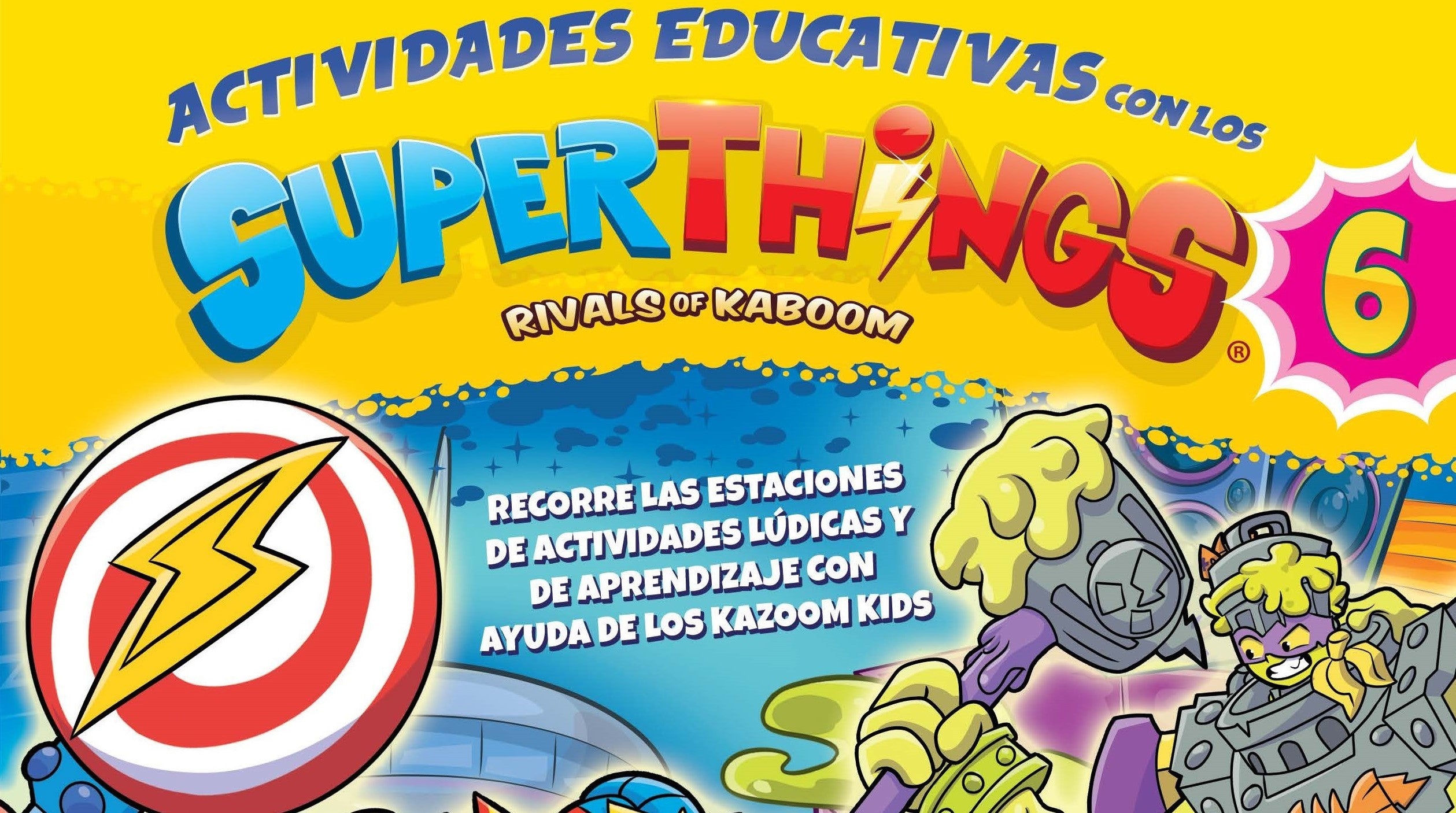 Cargar video: Actividades Educativas con los Superthings