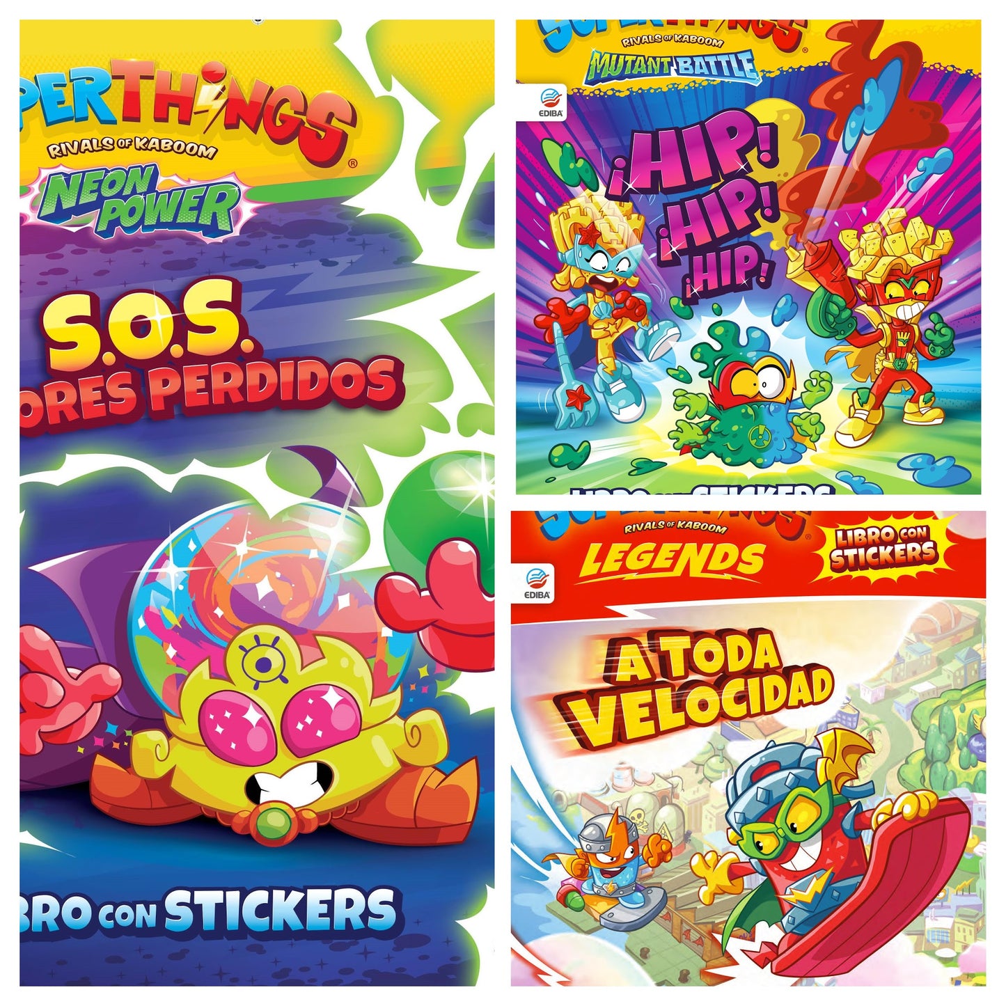Superthings - Pack Stickers