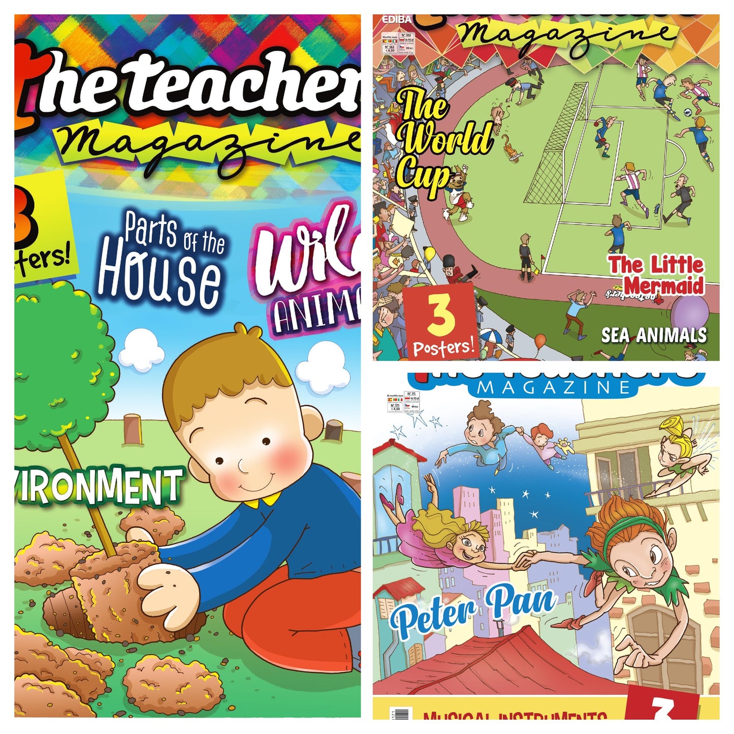 The Teacher's Magazine - Pack 3 Revistas Verano