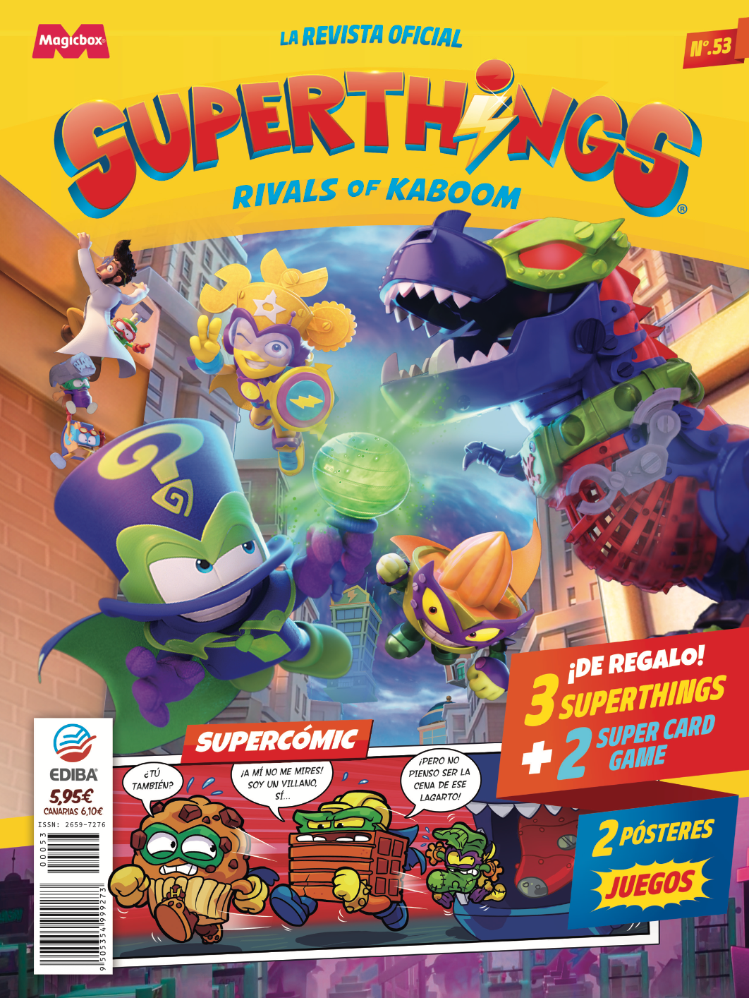 Superthings Nº 53 Serie Rivals of Kaboom