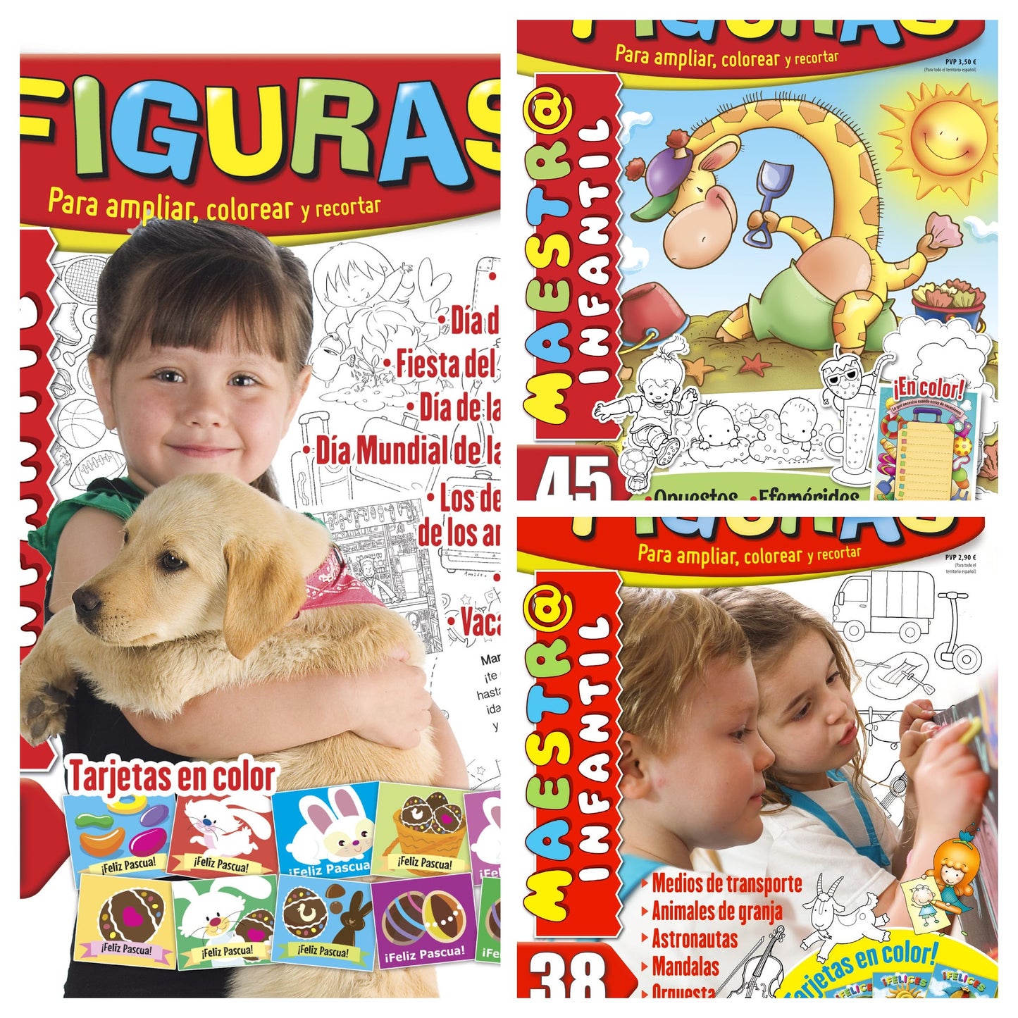 Figuras Maestr@ Infantil - Pack Digital Verano