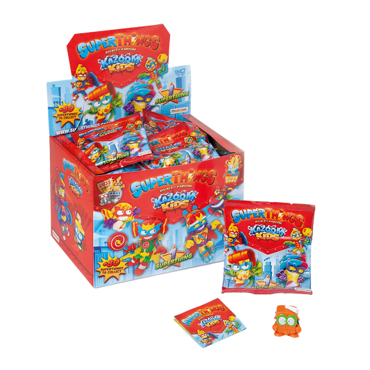 Pack 10 Sobres Superthings Serie Kazoom Kids
