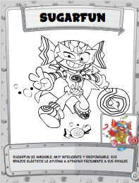 Libro para Colorear Superthings Nº 8 Serie Kazoom Kids