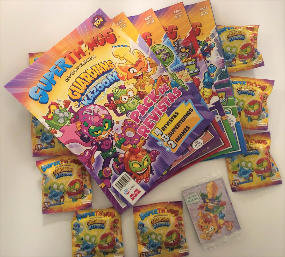 Pack Superthings Serie Guardians of Kazoom – EDIBA EUROPA