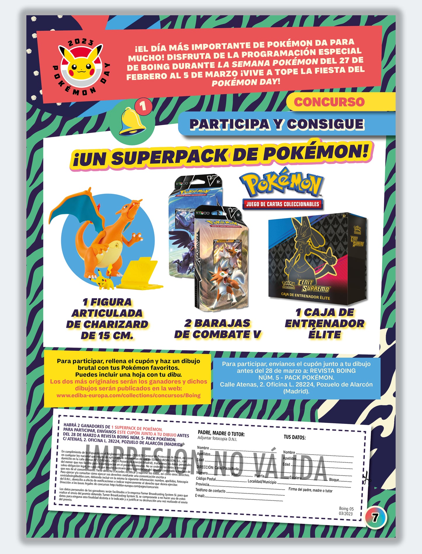 Concurso Pack Pokémon