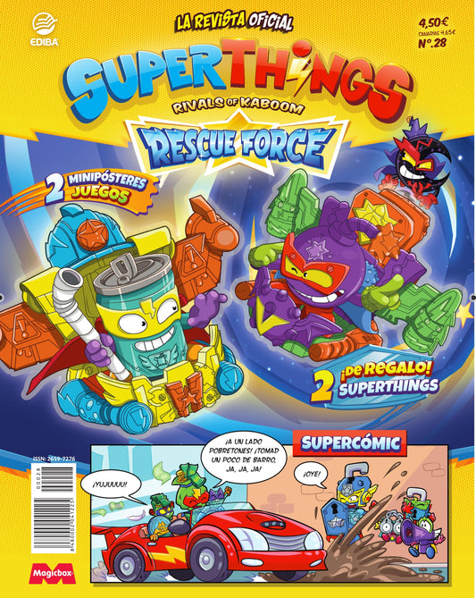 Superthings Nº 28 Serie Rescue Force